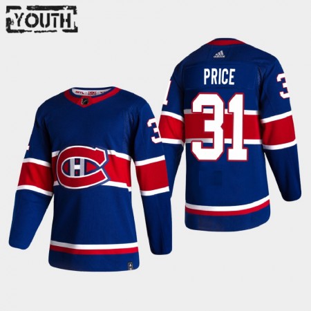 Kinder Eishockey Montreal Canadiens Trikot Carey Price 31 2020-21 Reverse Retro Authentic